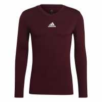 Adidas Team Base Tee Отбор Каштаново Мъжки тениски с яка