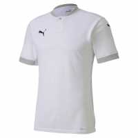 Puma Final Jersey Mens Бяло/Сиво Мъжки тениски с яка