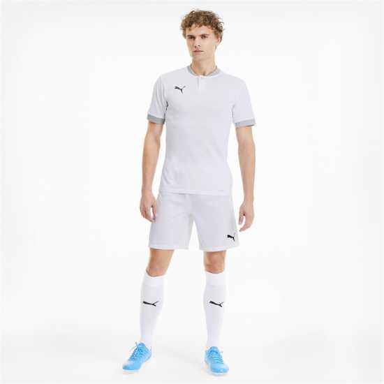 Puma Final Jersey Mens Бяло/Сиво Мъжки тениски с яка