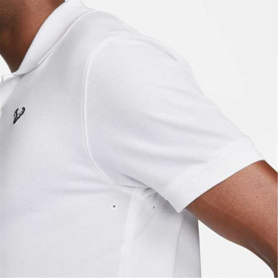 Nike The Polo Rafa Men'S Slim-Fit Shirt Mens Бяло/Черно Мъжки тениски с яка