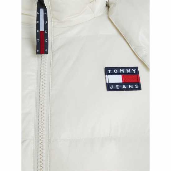 Tommy Jeans Alaska Midi Puffer Jacket Новинарска хартия 