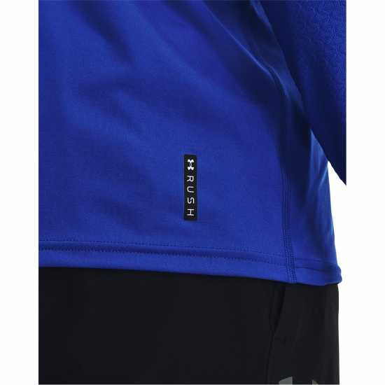 Under Armour Мъжко Горнище Дълъг Ръкав Rush Smartform Long Sleeve Top Mens Синьо Мъжки тениски с яка