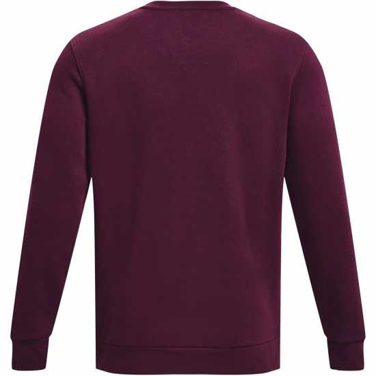 Under Armour Мъжки Пуловер Обло Деколте Fleece Crew Sweater Mens Лилаво Мъжко облекло за едри хора