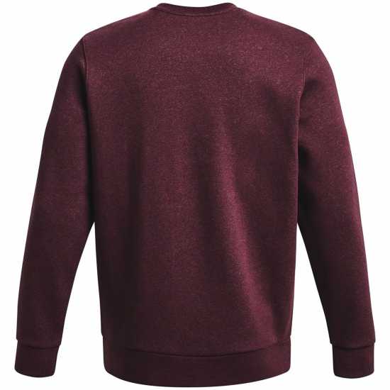 Under Armour Мъжки Пуловер Обло Деколте Fleece Crew Sweater Mens Maroon Мъжко облекло за едри хора