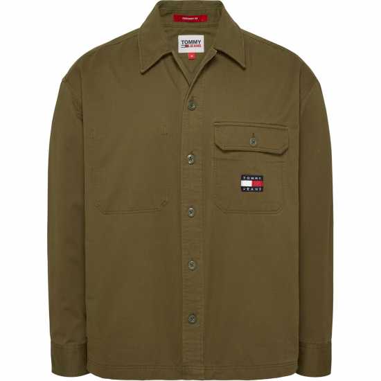 Tommy Jeans Tjm Essential Overshirt Зелен MR1 