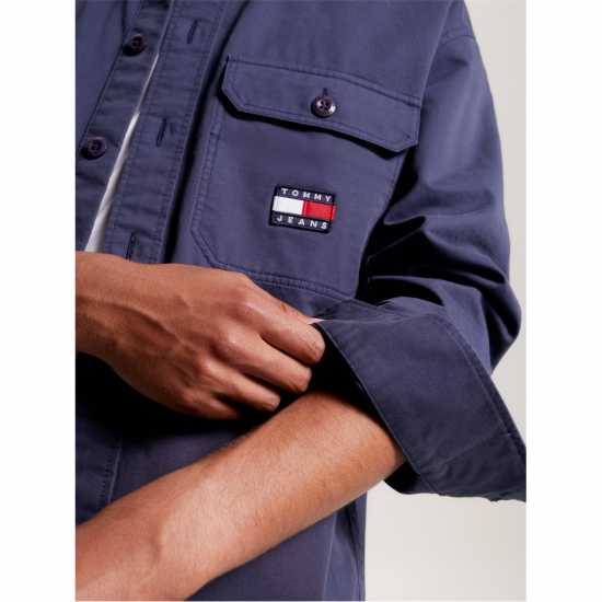 Tommy Jeans Tjm Essential Overshirt Нави C87 