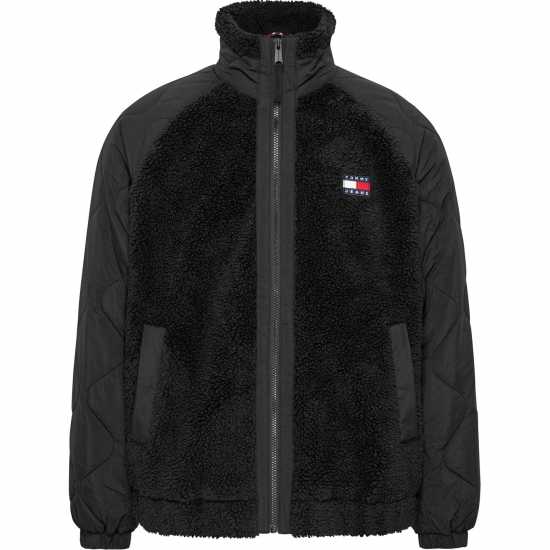 Шерпа Яке Tommy Jeans Tjm Mix Media Sherpa Jacket  Мъжки якета с пух