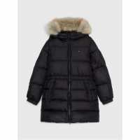 Tommy Hilfiger Пухено Яке Long Waisted Down Jacket  