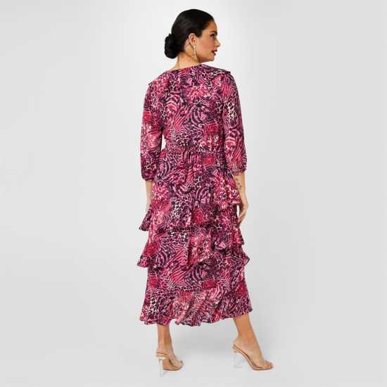 Biba Ruffle Print Dress  Dresses Under 60