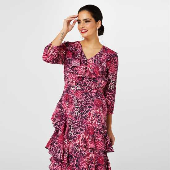 Biba Ruffle Print Dress  Dresses Under 60