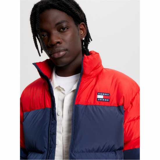 Tommy Jeans Tjm Alaska Puffer Червен C87 Мъжки якета с пух