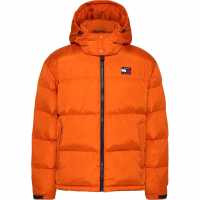 Tommy Jeans Tjm Alaska Puffer Оранжев SFQ Мъжки якета с пух