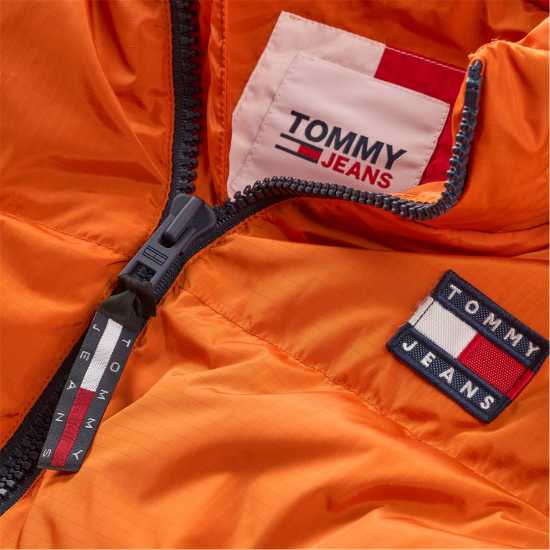 Tommy Jeans Tjm Alaska Puffer Оранжев SFQ Мъжки якета с пух