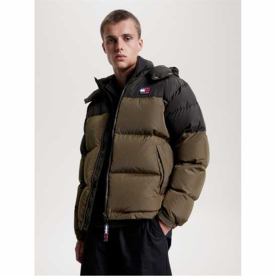 Tommy Jeans Tjm Alaska Puffer Олива MR1 Мъжки якета с пух