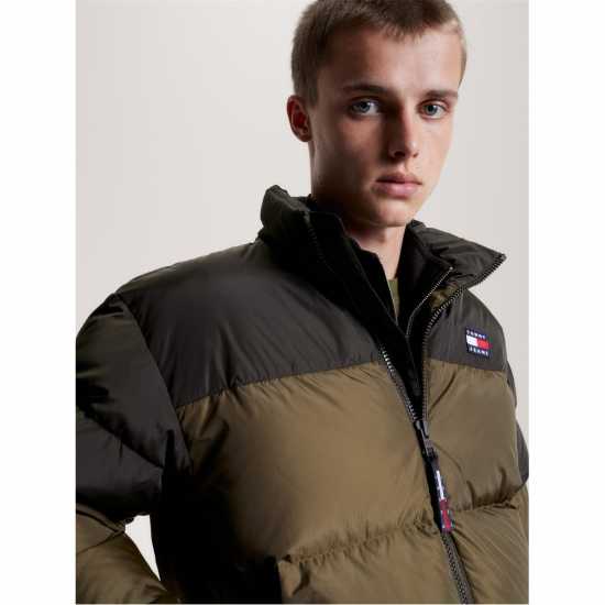 Tommy Jeans Tjm Alaska Puffer Олива MR1 Мъжки якета с пух