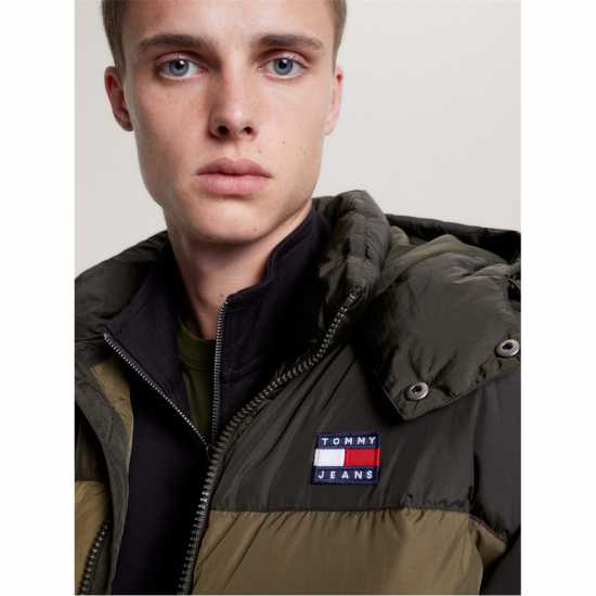 Tommy Jeans Tjm Alaska Puffer Олива MR1 Мъжки якета с пух