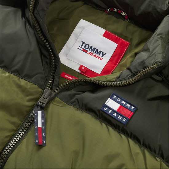 Tommy Jeans Tjm Alaska Puffer Олива MR1 Мъжки якета с пух