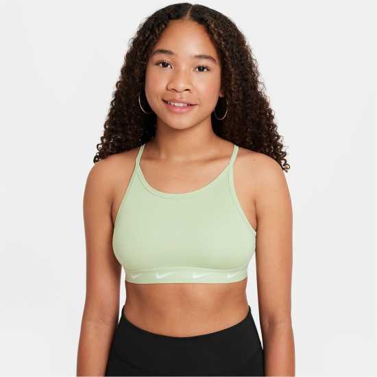 Nike Dri-FIT One Big Kids' (Girls') Sports Bra  Спортни сутиени