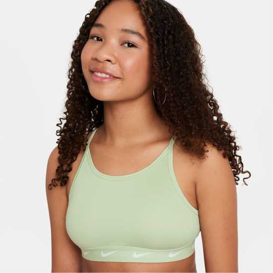 Nike Dri-FIT One Big Kids' (Girls') Sports Bra  Спортни сутиени