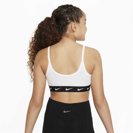 Nike Dri-FIT One Big Kids' (Girls') Sports Bra  Спортни сутиени