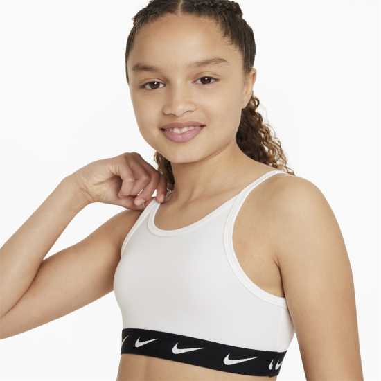 Nike Dri-FIT One Big Kids' (Girls') Sports Bra  Спортни сутиени