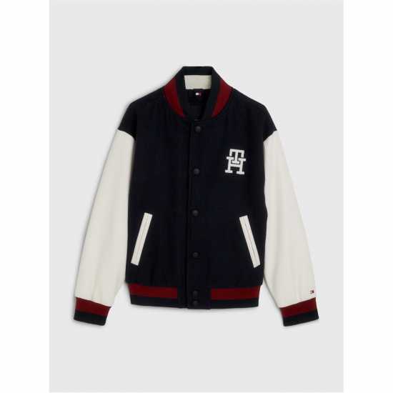 Tommy Hilfiger Monogram Varsity Bomber  