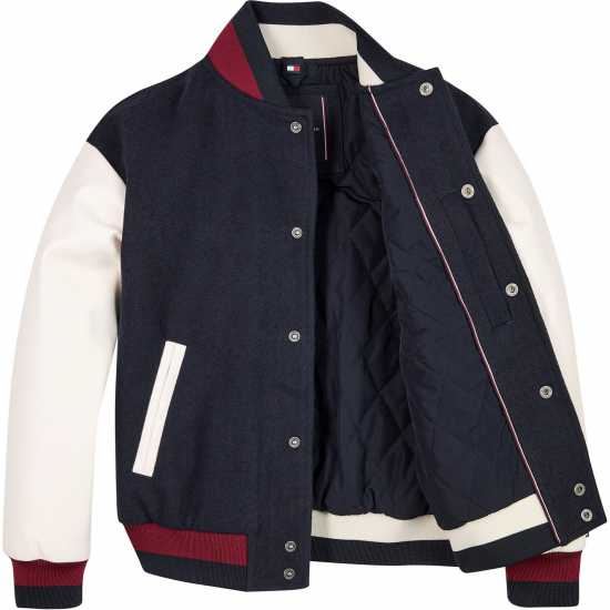 Tommy Hilfiger Monogram Varsity Bomber  