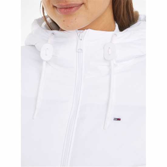 Tommy Jeans Tjw Crp Hooded Puffer Бяло 