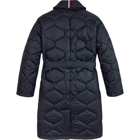 Tommy Hilfiger Тренчкот Quilted Long Trench Coat Junior  