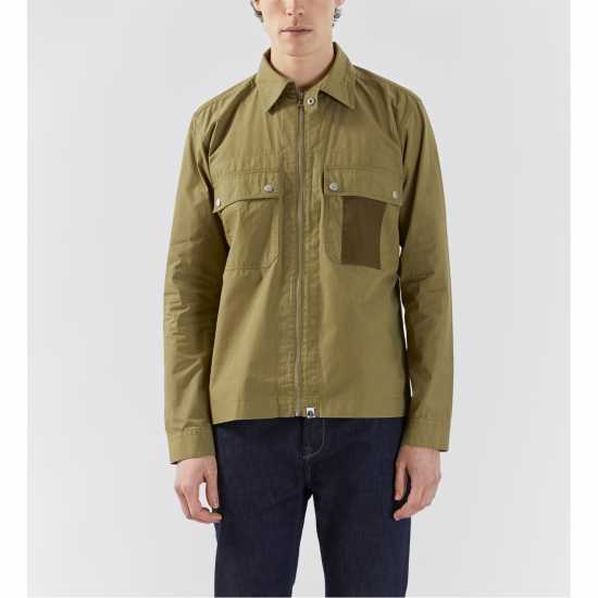 Pretty Green Pg Larman Zip Oversh Sn33 Хаки 