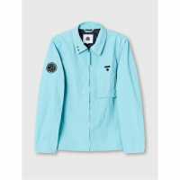 Pretty Green Heaton Overshirt Светло син 