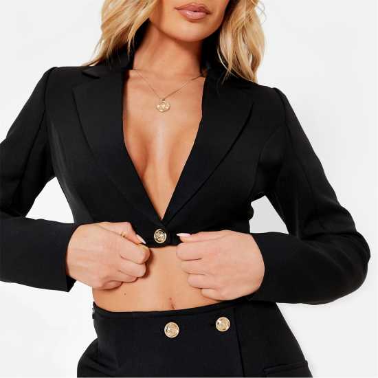 I Saw It First Cropped Tailored Miltary Blazer  Дамски грейки