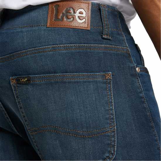 Стеснени Дънки Lee Motion Slim Jeans Аристократ Тъмно Мъжко облекло за едри хора