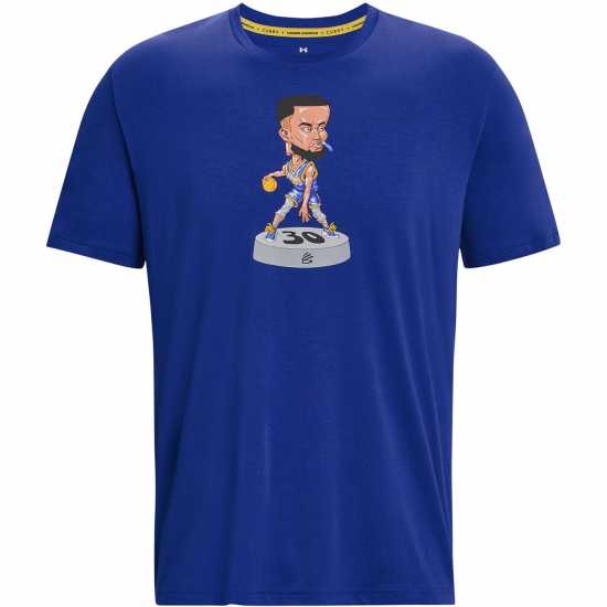 Under Armour Curry Bobblehead Short Sleeve Mens  Баскетболно облекло