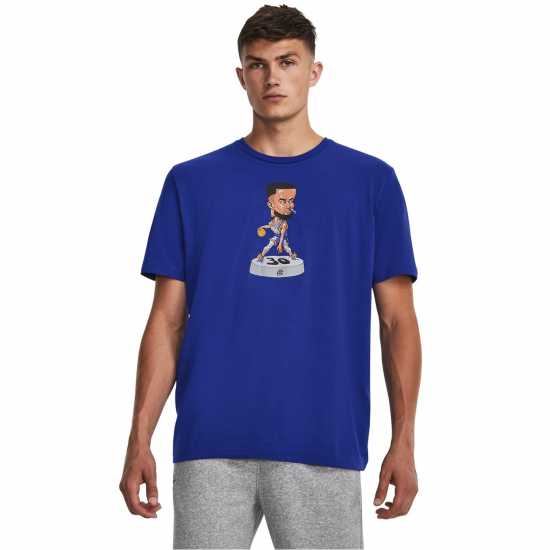 Under Armour Curry Bobblehead Short Sleeve Mens  Баскетболно облекло