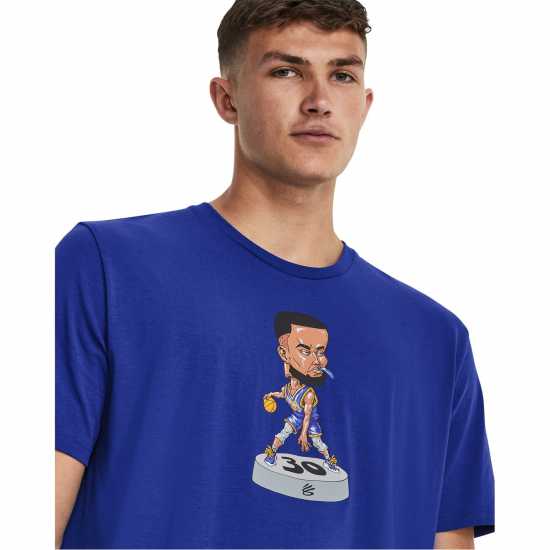 Under Armour Curry Bobblehead Short Sleeve Mens  Баскетболно облекло