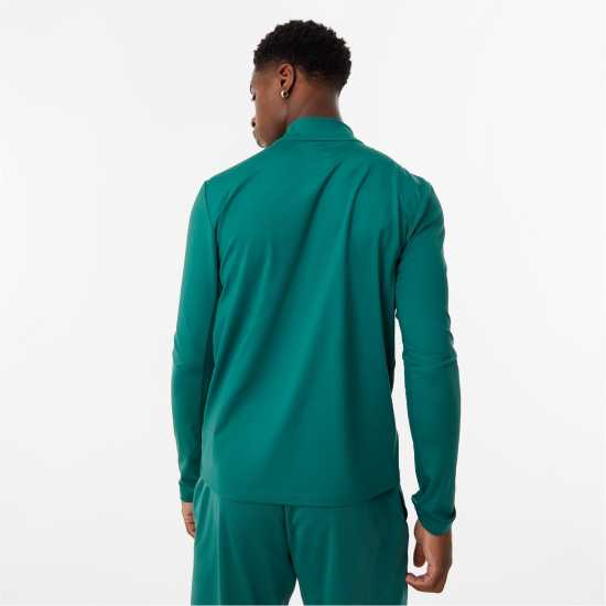 Everlast Half Zip Funnel Neck Top Mens Горско зелено Мъжки тениски с яка