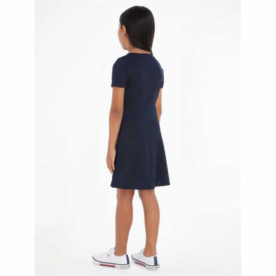 Tommy Hilfiger Дамска Рокля Skater Dress Juniors  Kids