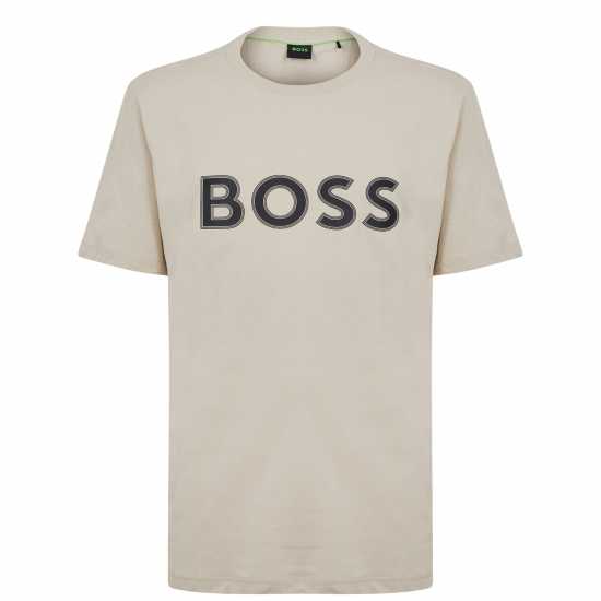 Hugo Boss Boss Logo T-Shirt Светло бежово 