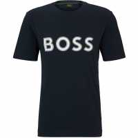 Hugo Boss Boss Logo T-Shirt Тъмно синьо 