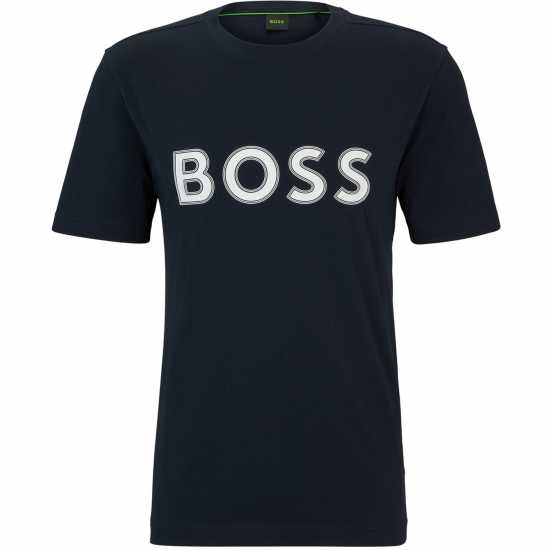 Hugo Boss Boss Logo T-Shirt Тъмно синьо 