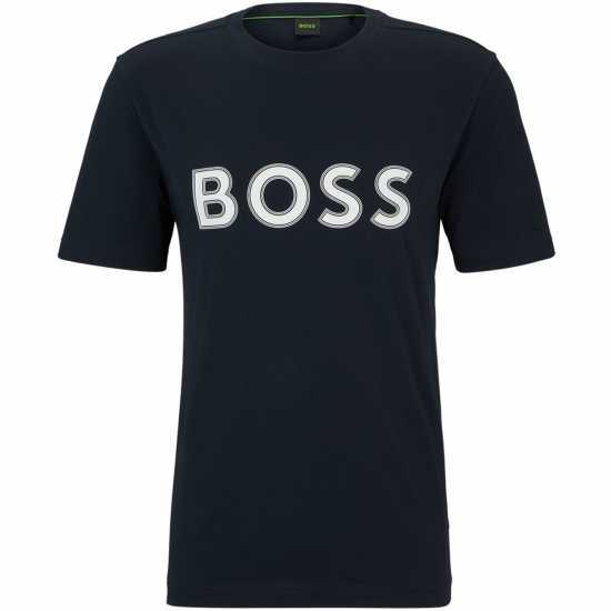 Hugo Boss Boss Logo T-Shirt Тъмно синьо 