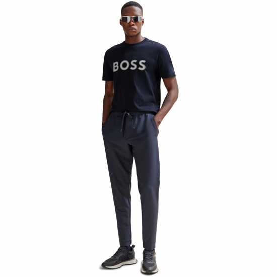 Hugo Boss Boss Logo T-Shirt Тъмно синьо 