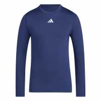 Adidas Techfit Aeroready Long Sleeve Long-Sleeve Top Sn99 Navy Blue 2 Мъжки ризи