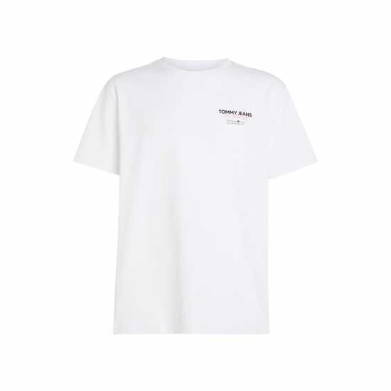 Tommy Jeans Tjm Reg Color Pop Tj Nyc Tee Бял YBR Мъжки ризи