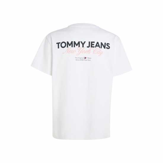 Tommy Jeans Tjm Reg Color Pop Tj Nyc Tee Бял YBR Мъжки ризи