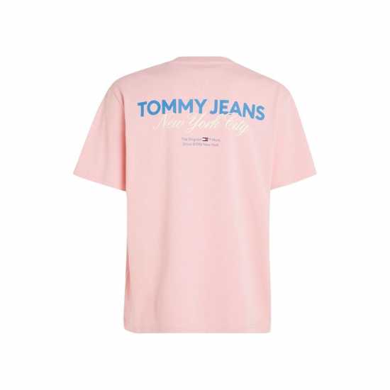 Tommy Jeans Tjm Reg Color Pop Tj Nyc Tee Балет Розово THA Мъжки ризи