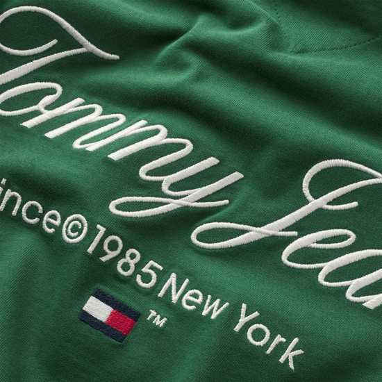 Tommy Jeans Tjm Ovz Tj Serif Luxe Tee Кърт зелено L4L Mens