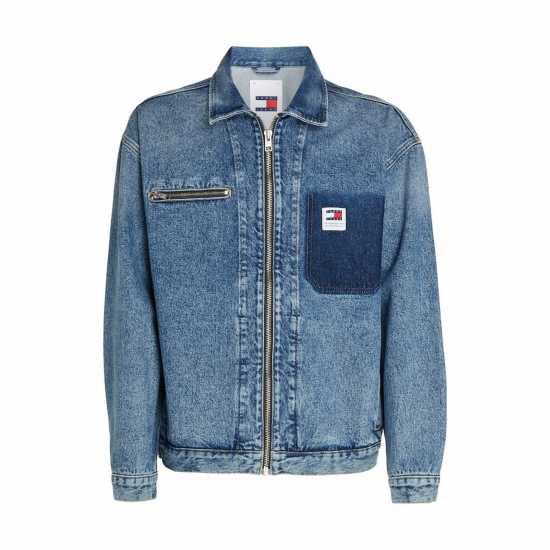 Tommy Jeans Aiden Overszd Mailman Jkt Ah7032  Denim Edit