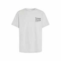 Tommy Jeans Tjm Reg Modern Tommy Tm Tee Сребърно сиво PJ4 Mens